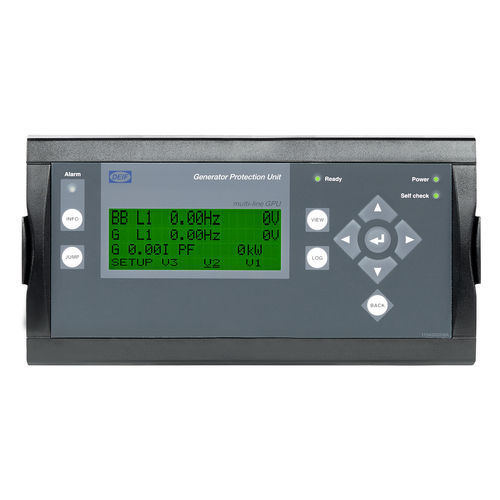 Panel de control y protección de para buque - GPU-3 - DEIF - para grupo electrógeno