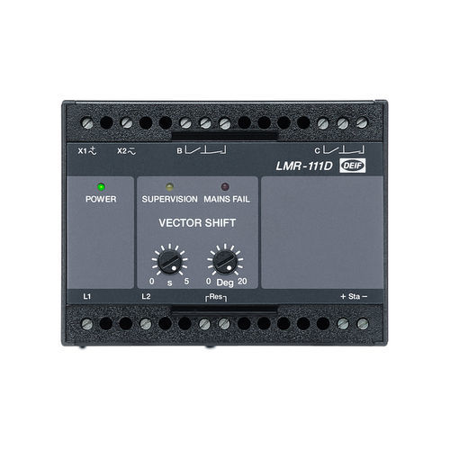 Relé para barco - LMR-111D - DEIF - para buque / protector de tensión para grupos electrógenos