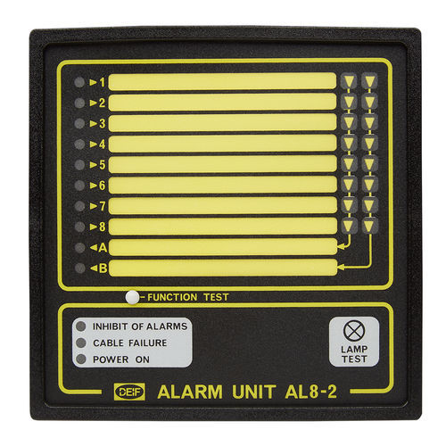 Panel de mando para buque - AL8-2 - DEIF - de alarma