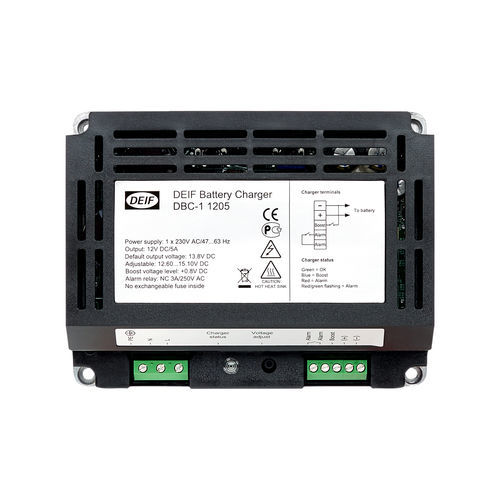 Cargador de batería - DBC-1 - DEIF - para buque