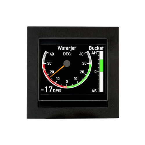 Indicador para buque - XDi series - DEIF - multiusos / digital