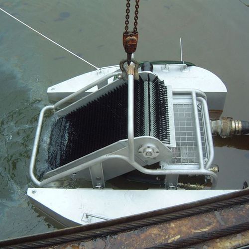 Skimmer de hidrocarburos de cepillo - Alligator - Desmi - de banda