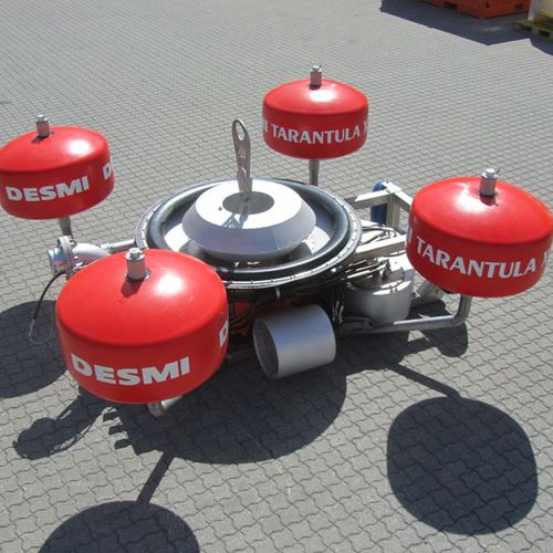 Skimmer de hidrocarburos de rebosadero - Taratula XL - Desmi - de cepillo / de disco