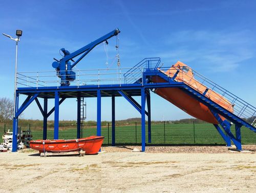 Rampa para botar embarcaciones - D-TF - d-i davit international-hische GmbH