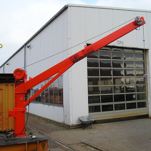 Grúa para buque - C-S - d-i davit international-hische GmbH - de cubierta / de mástil