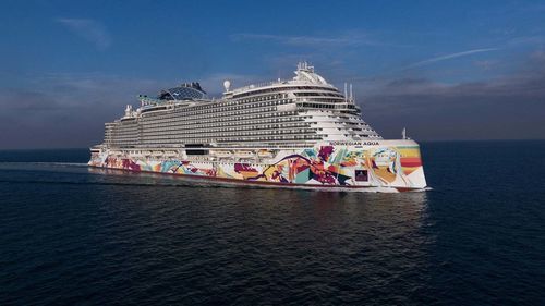 Buque de crucero de crucero - Norwegian Aqua - Fincantieri - Cantieri Navali Italiani