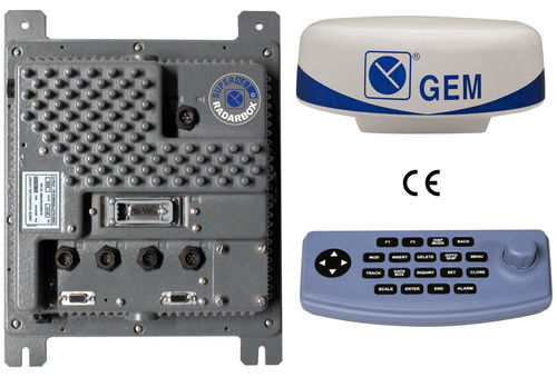Radar de buque - mod. 440RD/P/RB - GEM Elettronica - para embarcación de recreo / ATA / de color