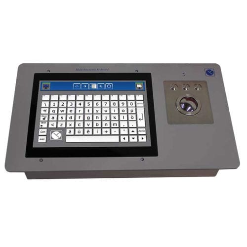 Teclado para buque - Multifunctional  - GEM Elettronica - con trackball