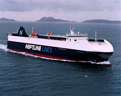 Buque de carga Ro-Ro - NEPTUNE AEGLI - Hijos de J. Barreras - para transporte de vehículos