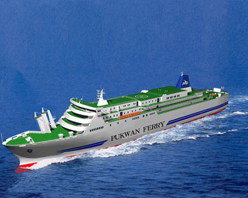 Car-ferry - HYUNDAI MIPO DOCKYARD