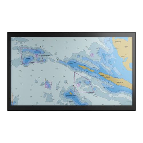Pantalla marina - DuraMON S-Line - ISIC - multifunción / 55" / táctil