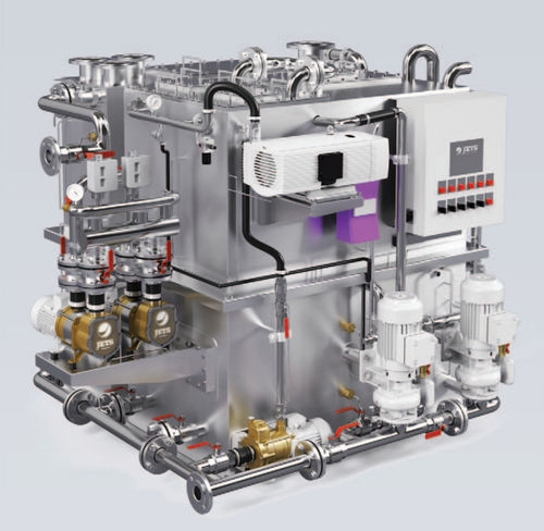 Sistema de tratamiento aguas residuales - Ecomotive™ - Jets Vacuum - para buque / biológico / por vacío
