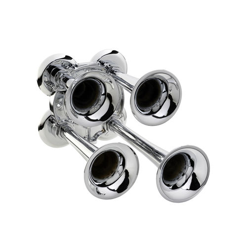 Bocina neumática - Q-4 Chrome - KAHLENBERG INDUSTRIES - para buque de > 75 m < 200 m