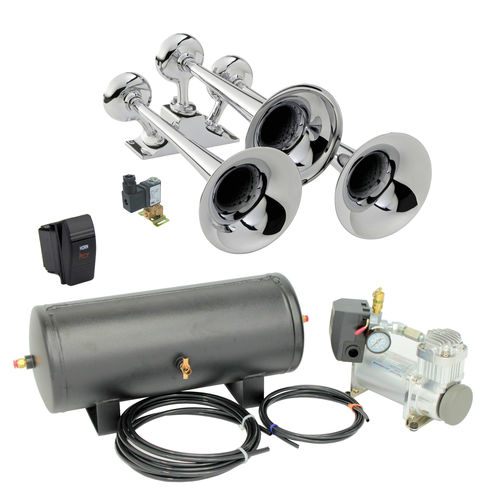 Bocina neumática - T-0A COMPLETE KIT - KAHLENBERG INDUSTRIES - para barco de < 20 m