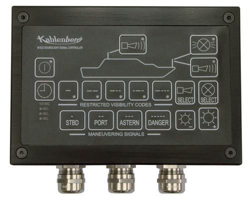 Panel de mando para buque - M-522  - KAHLENBERG INDUSTRIES - para sirena / con temporizadores