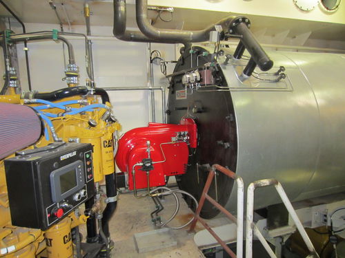 Calentador de aceite - Inland Tanker - Konutherm BV - vertical / de fuel pesado / para buque
