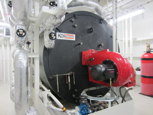 Calentador de aceite - KOH - Konutherm BV - horizontal / de fuel pesado / por gases de escape