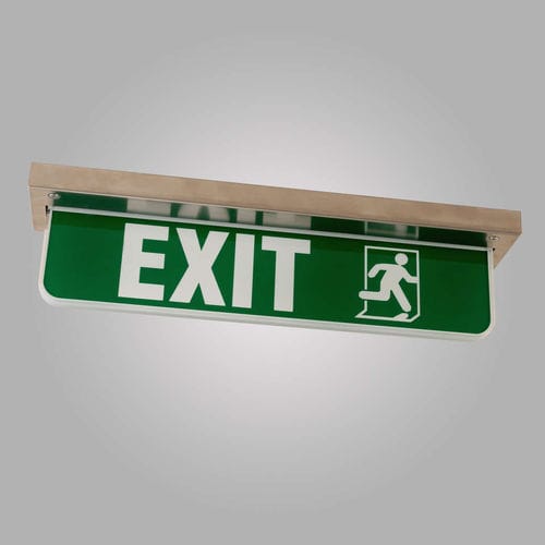 Señal de salida de emergencia para buque - HL25 - LightPartner Lichtsysteme