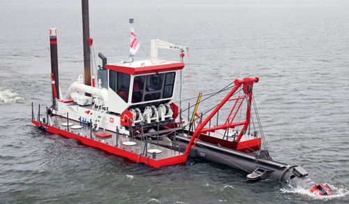 Barco profesional barco de trabajo - Beaver® 40 - Royal IHC - draga de succión con disgregador / catamarán / intraborda