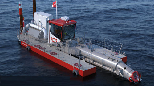 Barco profesional dragador - Beaver® 30E - Royal IHC - catamarán / eléctrico