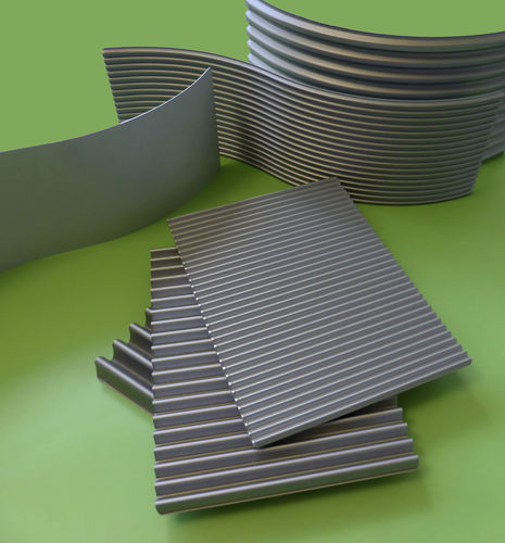 Panel sándwich para el acondicionamiento de buques - Metawell® Aluflex - Metawell GmbH- metal sandwich technology - de aluminio