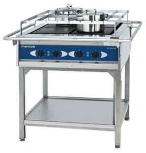 Placa de cocina eléctrica - Futura RP4 - Metos - para buque / 4 quemadores