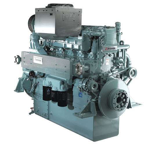 Motor intraborda - S6R-MPTAW - Mitsubishi Equipment Europe - auxiliar / diésel / para barco profesional