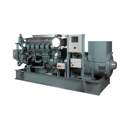 Grupo electrógeno diésel - MAS 1350 - Mitsubishi Equipment Europe - para buque / 60 Hz / IP23