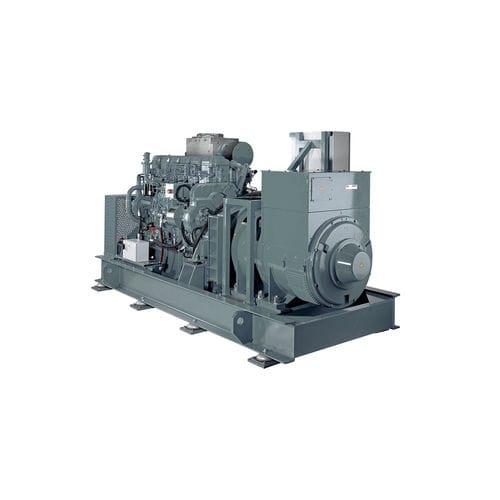 Grupo electrógeno diésel - MAS 760 - Mitsubishi Equipment Europe - para buque / 50 Hz / IP23