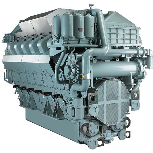 Motor intraborda - S12U-MPTK - Mitsubishi Equipment Europe - de propulsión / diésel / para barco profesional