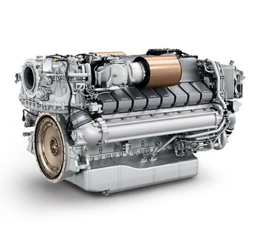 Motor intraborda - Series 2000 M96 / M96L - MTU - de propulsión / diésel / profesional