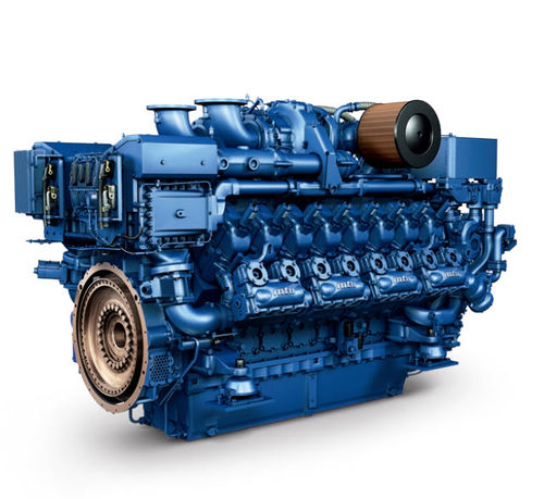 Motor intraborda - Series 4000 M05-N - MTU - de propulsión / gas / profesional