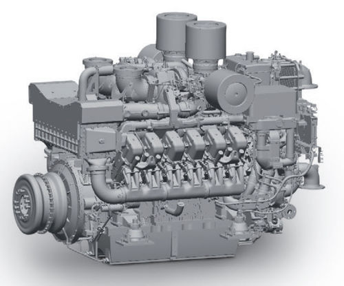 Motor intraborda - Series 4000 M93/M93L - MTU - de propulsión / diésel / para embarcación de recreo
