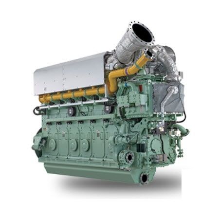 Motor intraborda - 6L28AHX-DF	 - Niigata Power Systems - de propulsión / de doble combustible / para buque