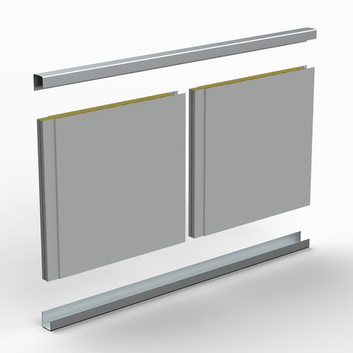 Panel sándwich para tabique de buque - K-600 - NORAC - de espuma / de aluminio / de acero inoxidable