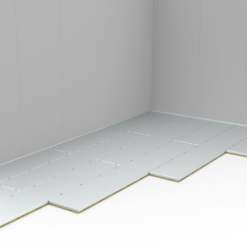 Panel para suelo de buque - F-300 - NORAC - de acero / ignifugado