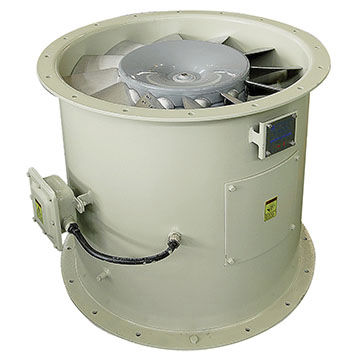 Ventilador para buque - HACW/HAZW - Novenco - de achique / axial