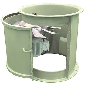 Ventilador para buque - HACQ/HAZQ - Novenco - para sala de máquinas / axial