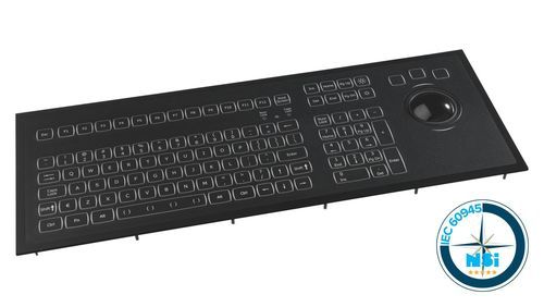 Teclado de ordenador para yate - KSML106 - NSI - para buque / de velero / 106 teclas