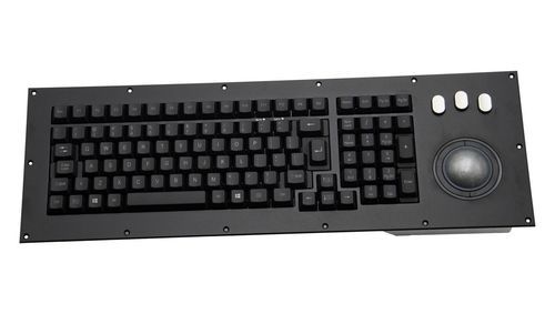Teclado de ordenador marino - MKBL107 - NSI - 107 teclas / resistente al agua / con trackball