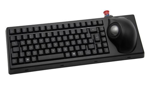 Teclado de ordenador marino - MKBE87 - NSI - 87 teclas / resistente al agua / con trackball