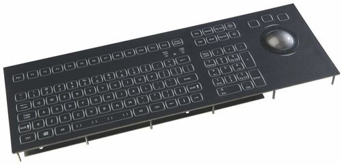 Teclado de ordenador para buque - KSMX106 - NSI - 106 teclas / con trackball