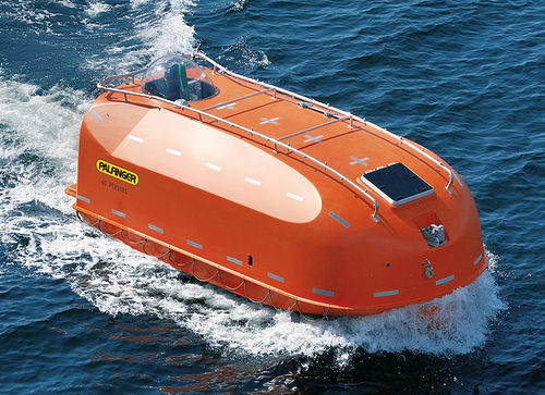 Bote salvavidas cerrado - KISS series - Palfinger Marine GmbH - para buque / USCG / SOLAS