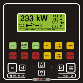 Sistema de gestión de energía para buque - PMS - Praxis Automation Technology