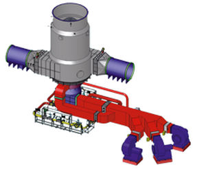Quemador de gas natural licuado - GCU - SAACKE - GNL / para buque