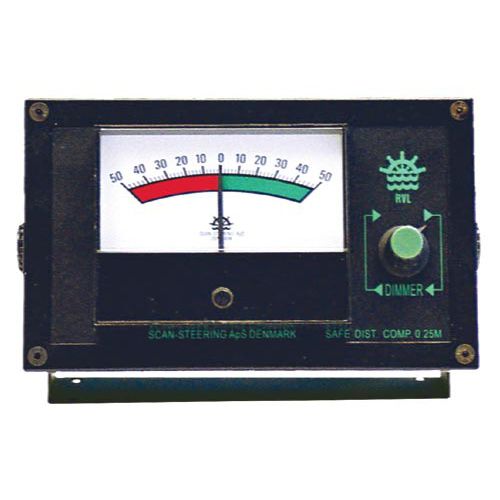 Indicador para barco - RVL - Scan-Steering - de ángulo de timón / analógico