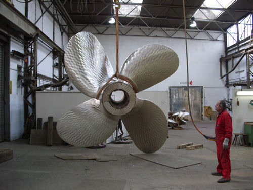 Hélice para buque - FPP - Schaffran Propeller + Service - de paso fijo / línea de eje / 4 palas