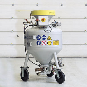 Arenadora para astillero naval - ATEX series - Straaltechniek International - móvil