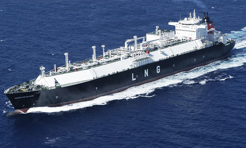 Buque de carga transportador de GNL - K Shipbuilding