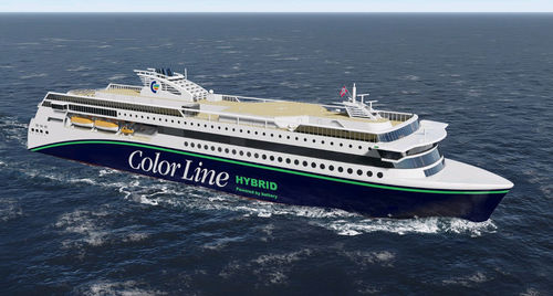 Car-ferry Ro-Pax - COLOR HYBRID - ULSTEIN - híbrido